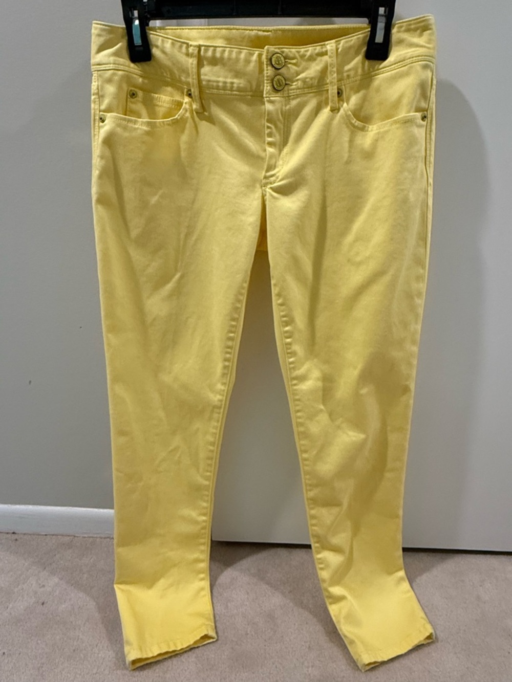 Lilly Pulitzer Canary Yellow Skinny pants